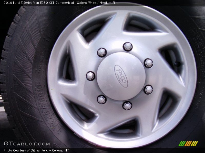 Oxford White / Medium Flint 2010 Ford E Series Van E250 XLT Commericial