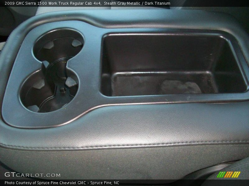 Stealth Gray Metallic / Dark Titanium 2009 GMC Sierra 1500 Work Truck Regular Cab 4x4