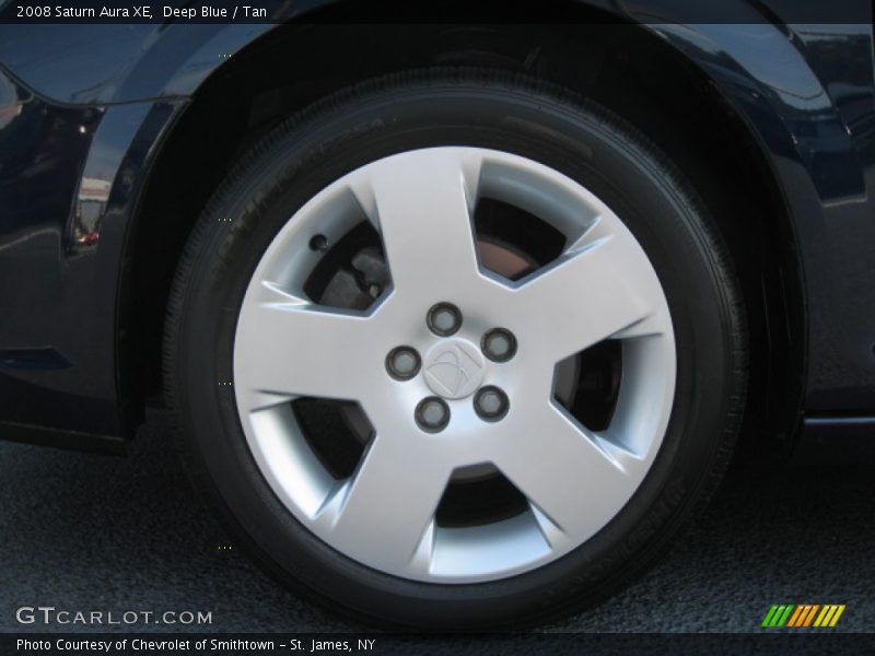 Deep Blue / Tan 2008 Saturn Aura XE