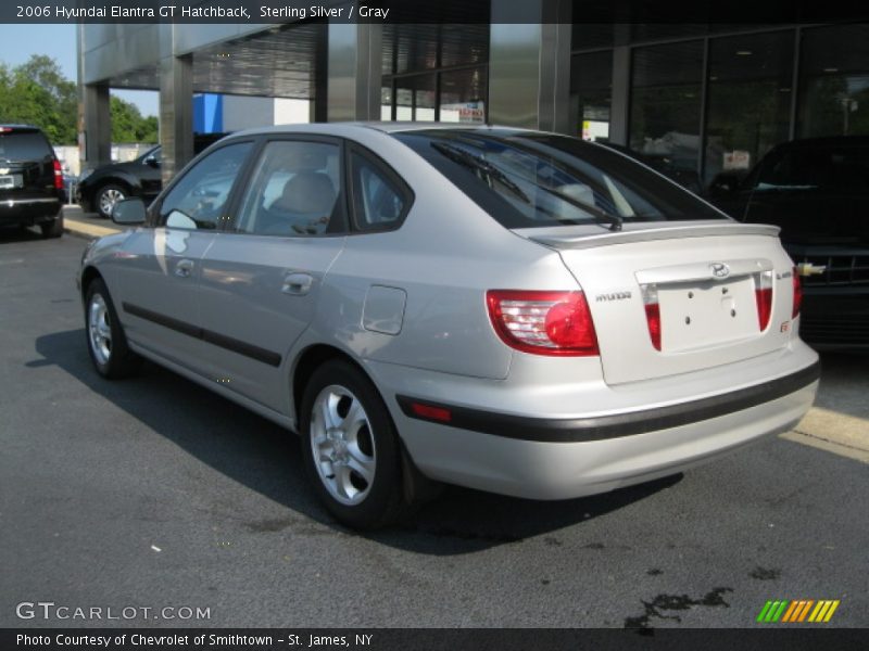 Sterling Silver / Gray 2006 Hyundai Elantra GT Hatchback