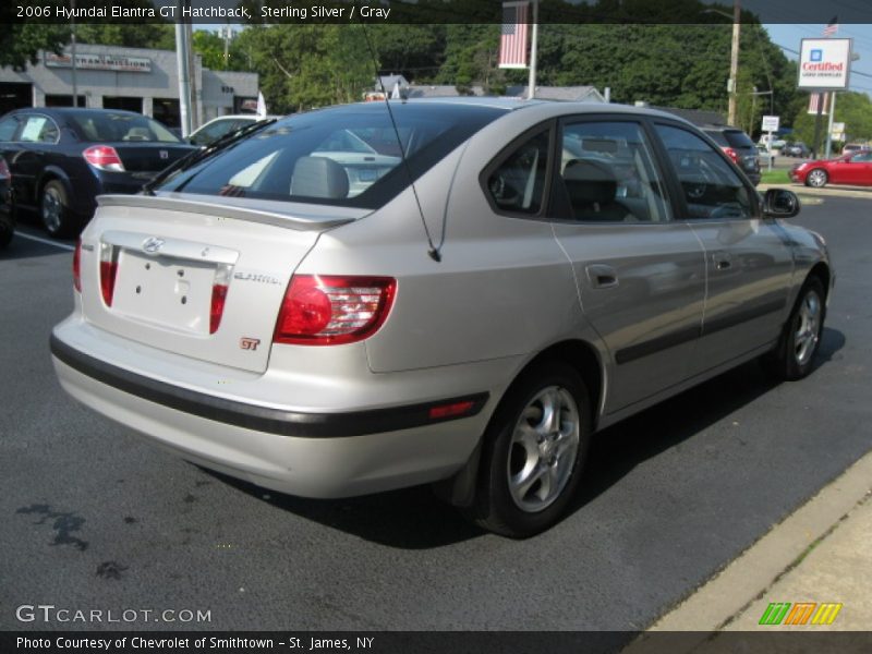 Sterling Silver / Gray 2006 Hyundai Elantra GT Hatchback