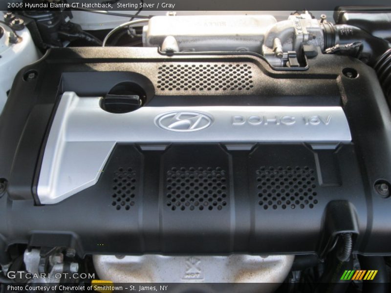 Sterling Silver / Gray 2006 Hyundai Elantra GT Hatchback