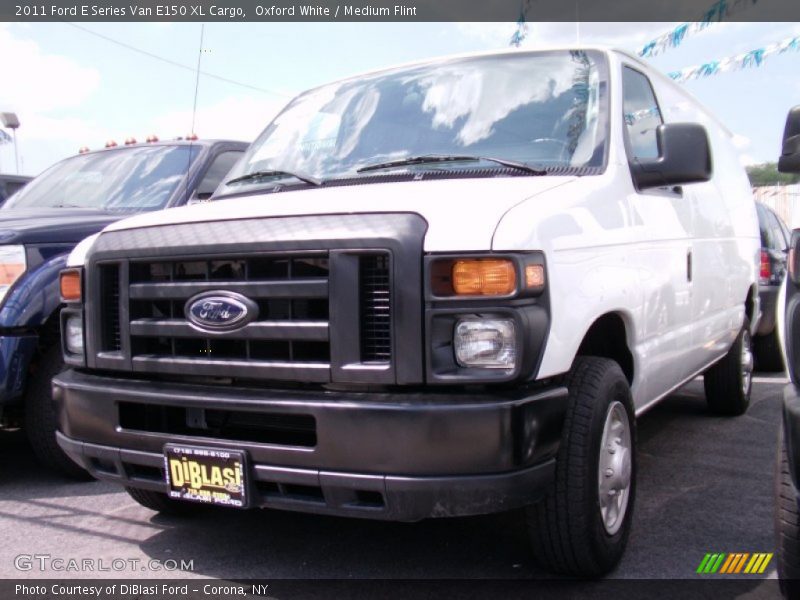 Oxford White / Medium Flint 2011 Ford E Series Van E150 XL Cargo