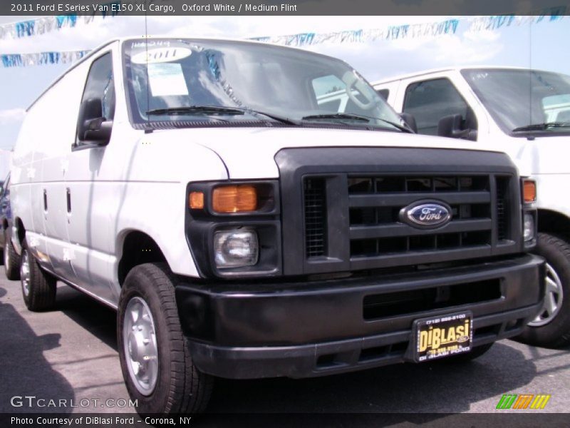 Oxford White / Medium Flint 2011 Ford E Series Van E150 XL Cargo
