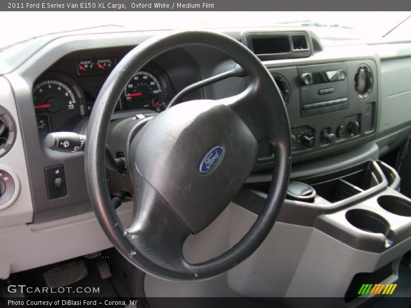 Oxford White / Medium Flint 2011 Ford E Series Van E150 XL Cargo