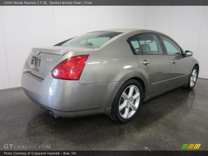 Spirited Bronze Pearl / Frost 2006 Nissan Maxima 3.5 SE