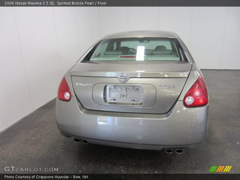 Spirited Bronze Pearl / Frost 2006 Nissan Maxima 3.5 SE