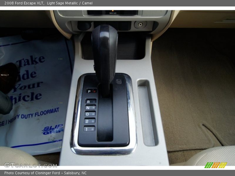 Light Sage Metallic / Camel 2008 Ford Escape XLT