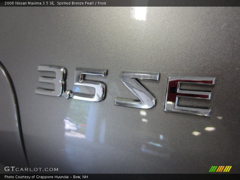 Spirited Bronze Pearl / Frost 2006 Nissan Maxima 3.5 SE