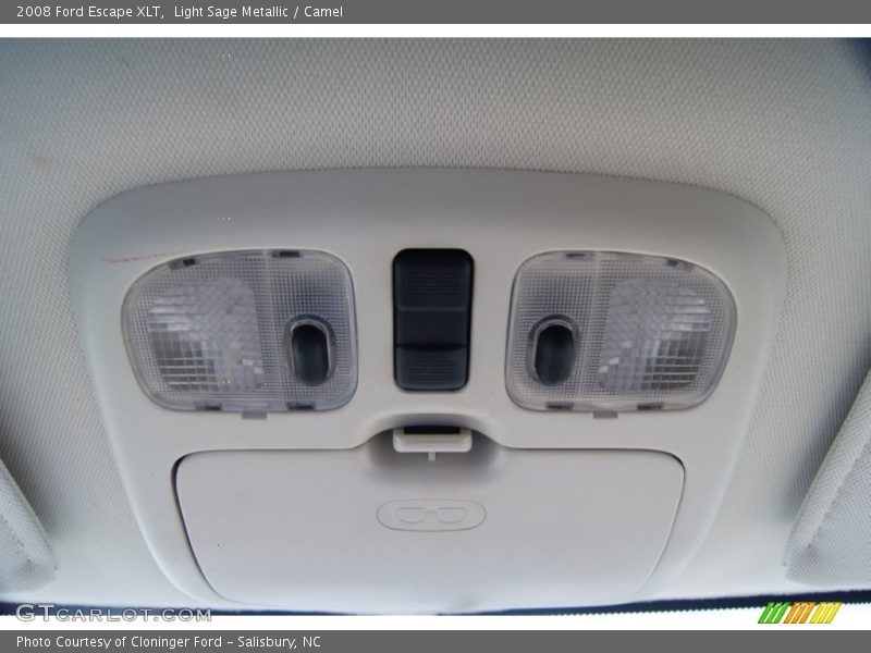 Light Sage Metallic / Camel 2008 Ford Escape XLT