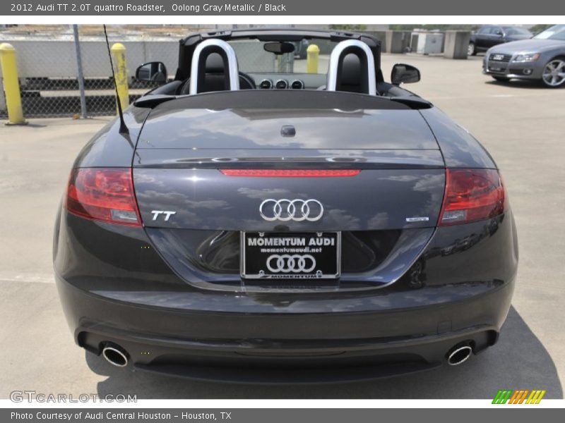 Oolong Gray Metallic / Black 2012 Audi TT 2.0T quattro Roadster