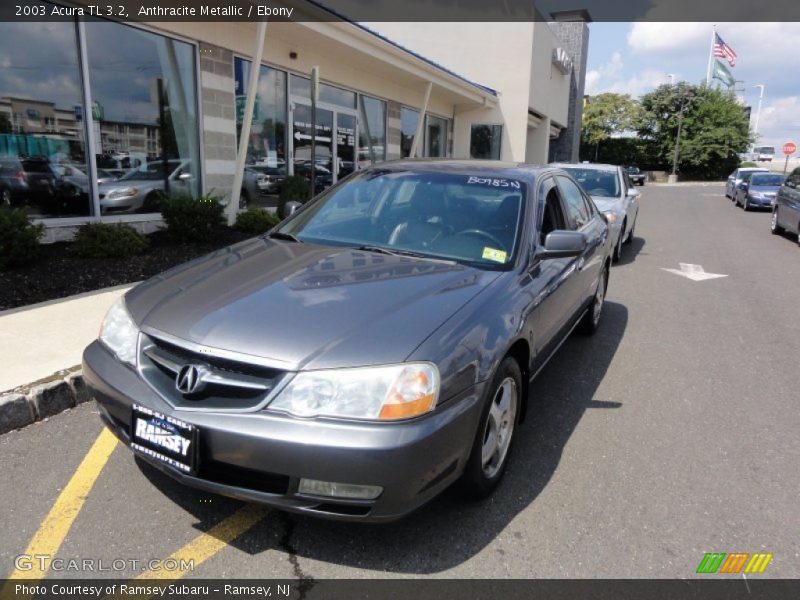 Anthracite Metallic / Ebony 2003 Acura TL 3.2