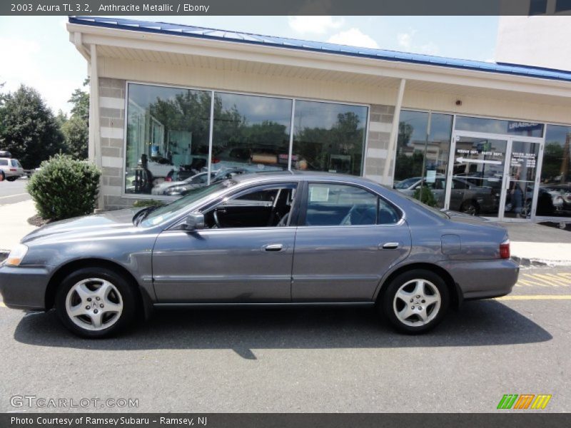 Anthracite Metallic / Ebony 2003 Acura TL 3.2