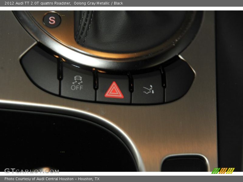 Oolong Gray Metallic / Black 2012 Audi TT 2.0T quattro Roadster