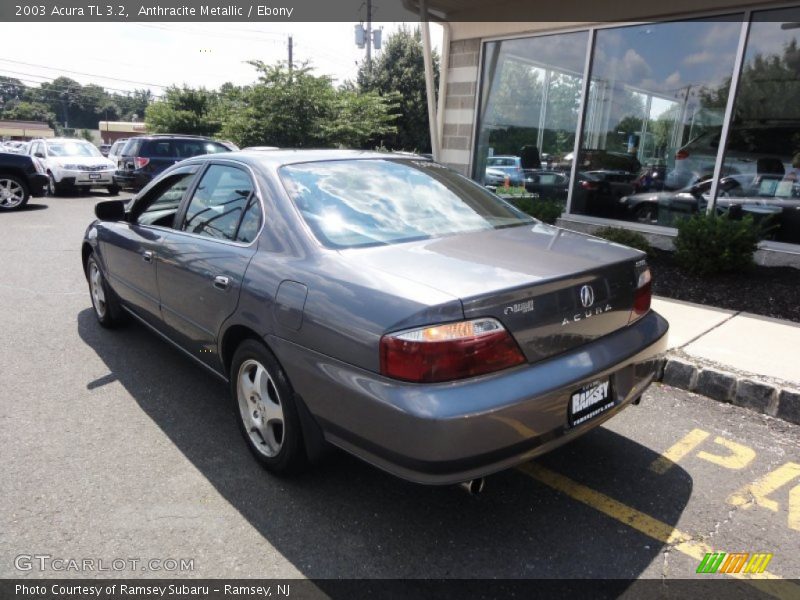 Anthracite Metallic / Ebony 2003 Acura TL 3.2