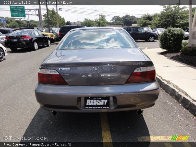 Anthracite Metallic / Ebony 2003 Acura TL 3.2