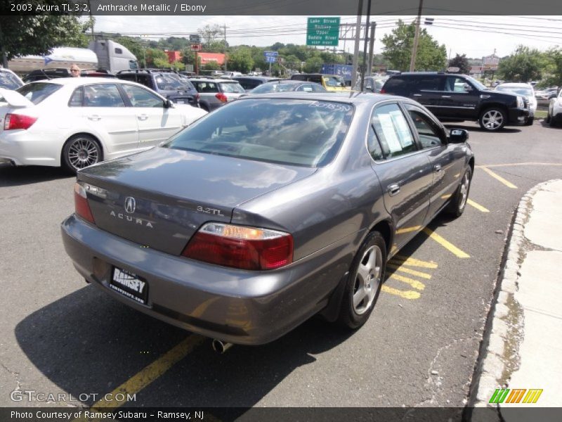 Anthracite Metallic / Ebony 2003 Acura TL 3.2