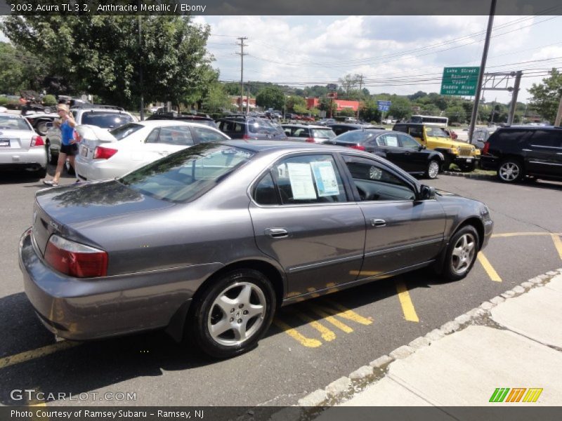 Anthracite Metallic / Ebony 2003 Acura TL 3.2