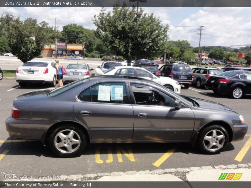 Anthracite Metallic / Ebony 2003 Acura TL 3.2
