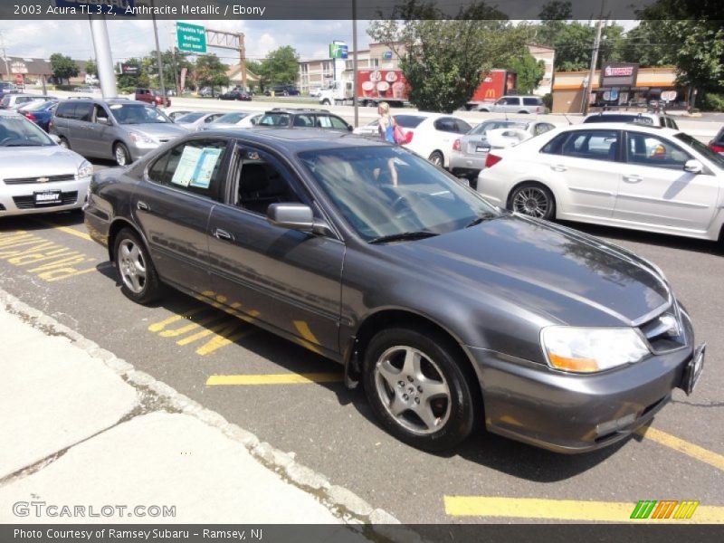 Anthracite Metallic / Ebony 2003 Acura TL 3.2