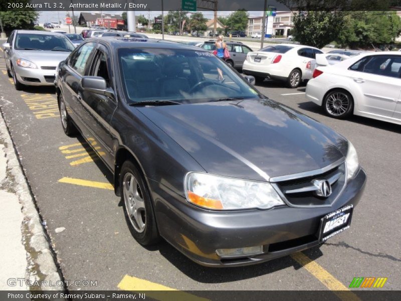 Anthracite Metallic / Ebony 2003 Acura TL 3.2