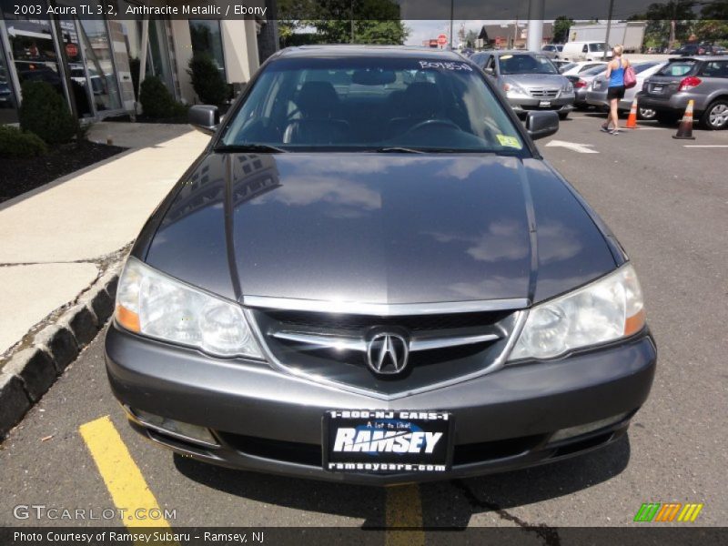 Anthracite Metallic / Ebony 2003 Acura TL 3.2