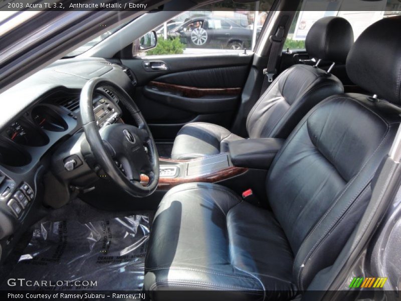 Anthracite Metallic / Ebony 2003 Acura TL 3.2