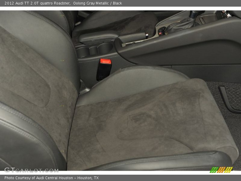 Oolong Gray Metallic / Black 2012 Audi TT 2.0T quattro Roadster