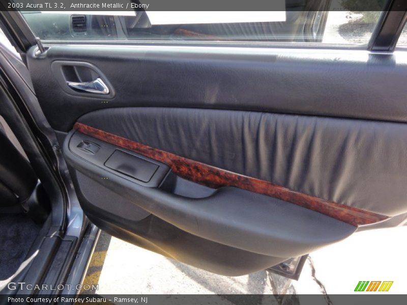Anthracite Metallic / Ebony 2003 Acura TL 3.2