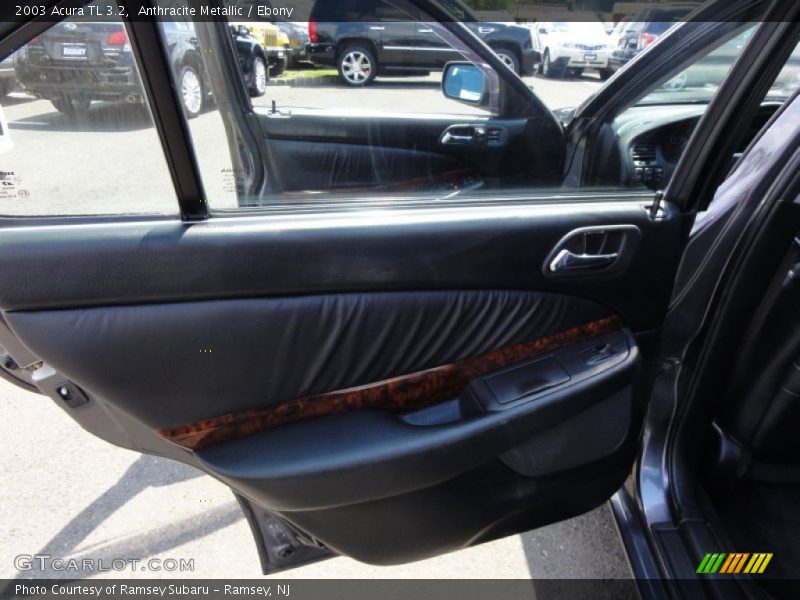 Anthracite Metallic / Ebony 2003 Acura TL 3.2