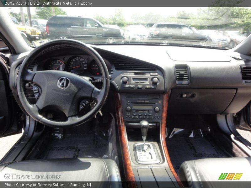 Anthracite Metallic / Ebony 2003 Acura TL 3.2