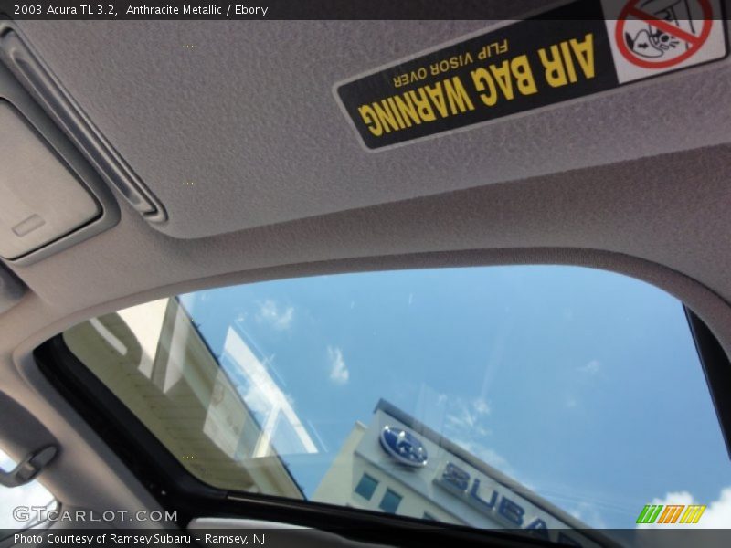 Anthracite Metallic / Ebony 2003 Acura TL 3.2