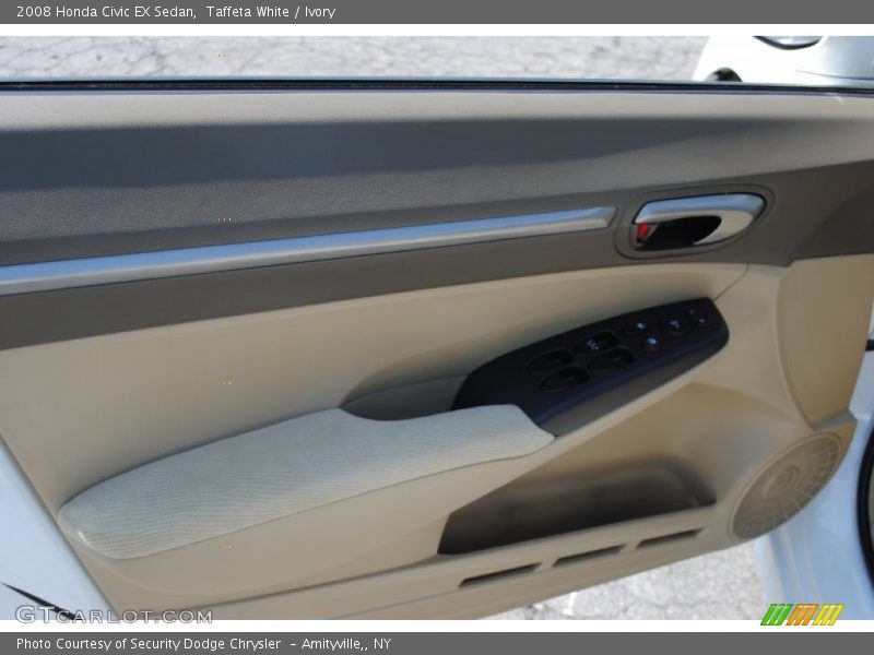 Taffeta White / Ivory 2008 Honda Civic EX Sedan