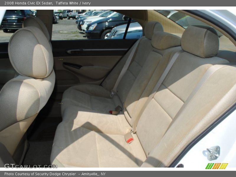 Taffeta White / Ivory 2008 Honda Civic EX Sedan