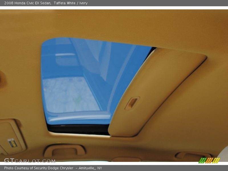 Taffeta White / Ivory 2008 Honda Civic EX Sedan