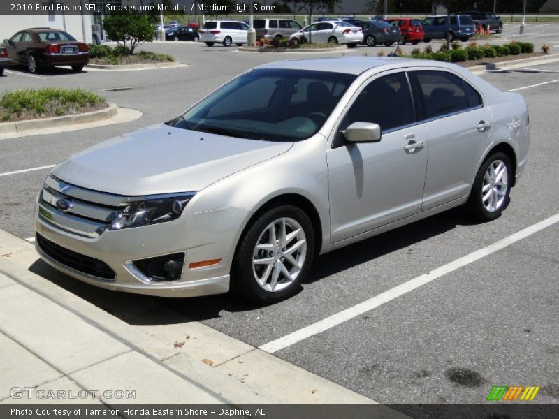 Smokestone Metallic / Medium Light Stone 2010 Ford Fusion SEL