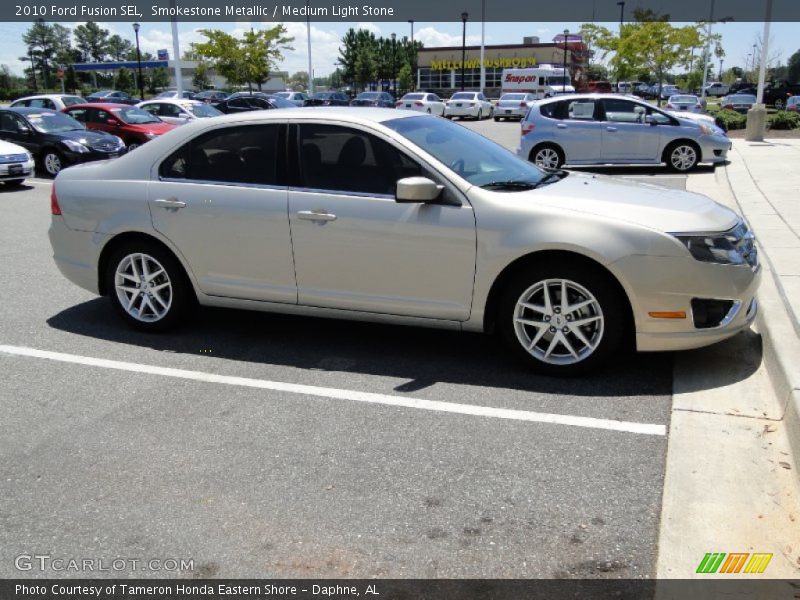 Smokestone Metallic / Medium Light Stone 2010 Ford Fusion SEL