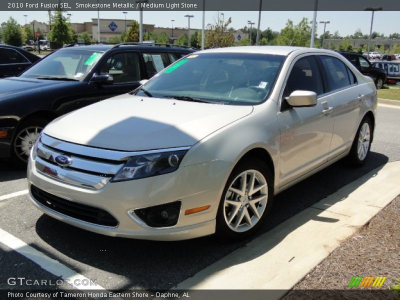 Smokestone Metallic / Medium Light Stone 2010 Ford Fusion SEL