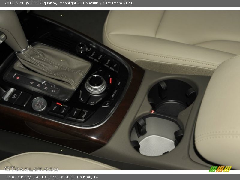 Moonlight Blue Metallic / Cardamom Beige 2012 Audi Q5 3.2 FSI quattro