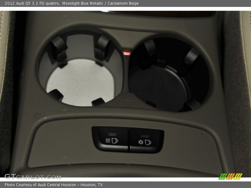 Moonlight Blue Metallic / Cardamom Beige 2012 Audi Q5 3.2 FSI quattro