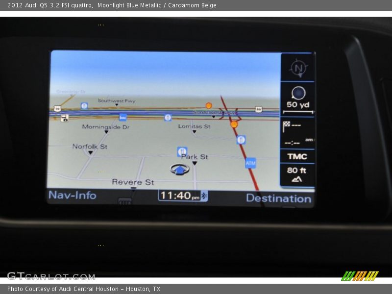 Navigation of 2012 Q5 3.2 FSI quattro