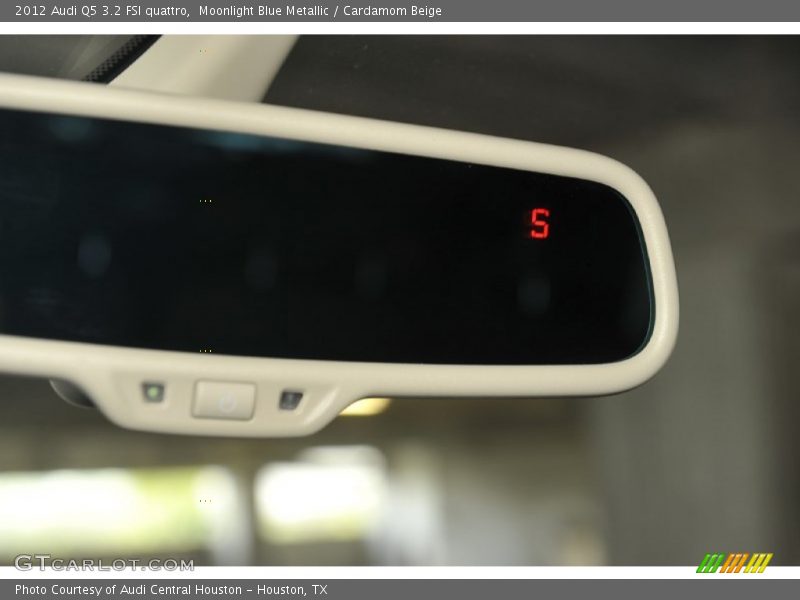 Moonlight Blue Metallic / Cardamom Beige 2012 Audi Q5 3.2 FSI quattro