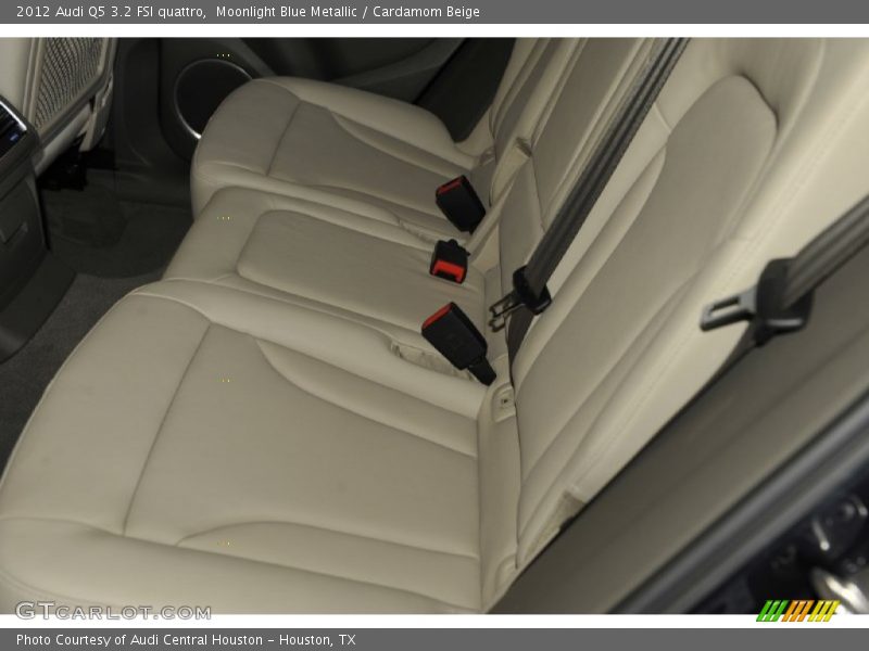 Moonlight Blue Metallic / Cardamom Beige 2012 Audi Q5 3.2 FSI quattro