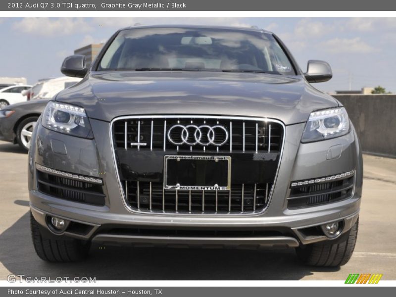 Graphite Gray Metallic / Black 2012 Audi Q7 3.0 TDI quattro