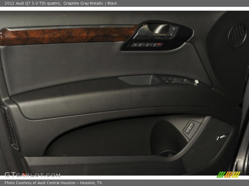 Graphite Gray Metallic / Black 2012 Audi Q7 3.0 TDI quattro
