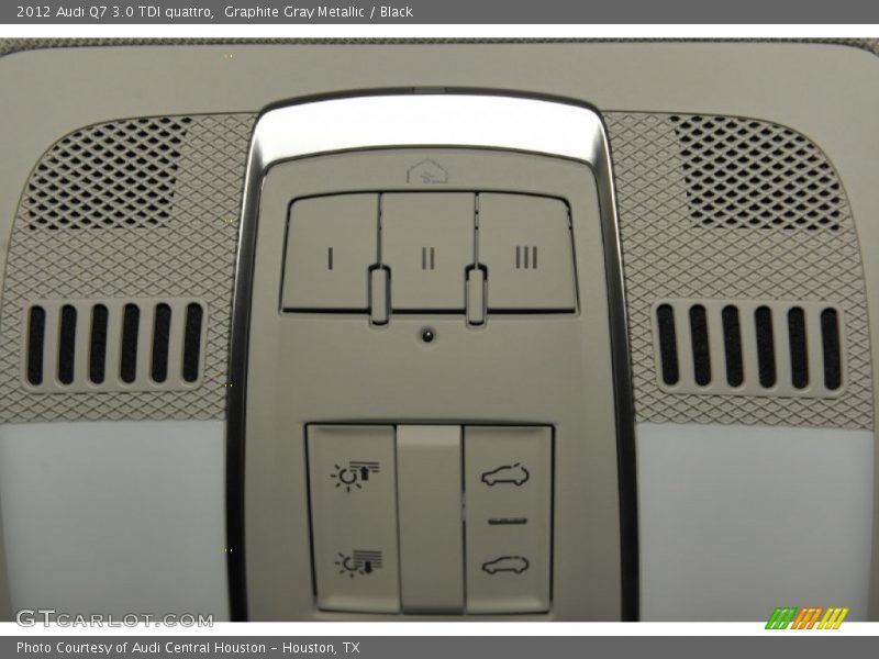 Controls of 2012 Q7 3.0 TDI quattro
