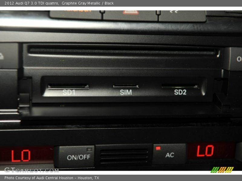 Graphite Gray Metallic / Black 2012 Audi Q7 3.0 TDI quattro