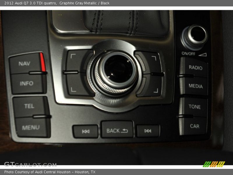 Controls of 2012 Q7 3.0 TDI quattro