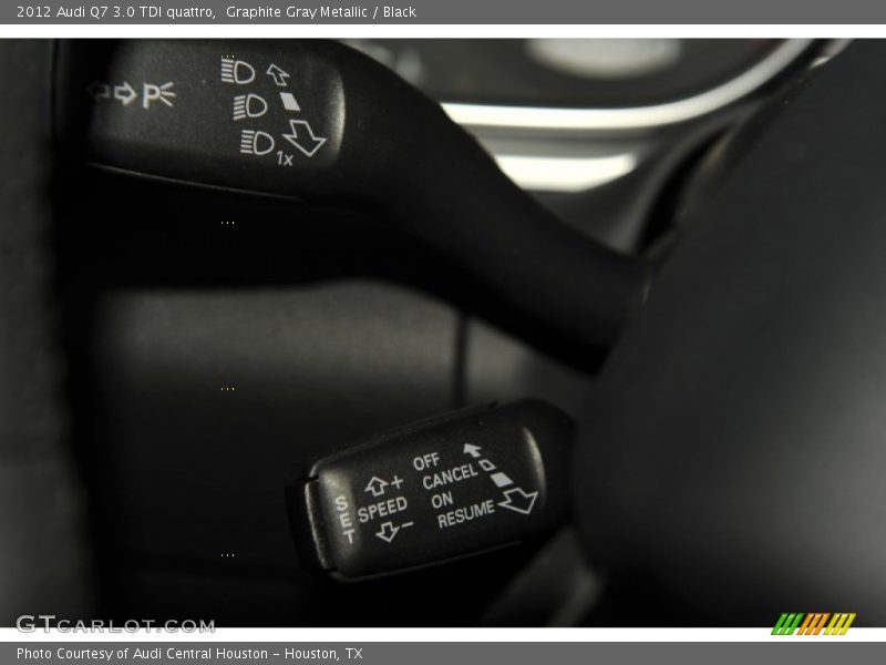 Graphite Gray Metallic / Black 2012 Audi Q7 3.0 TDI quattro