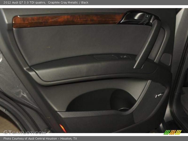 Graphite Gray Metallic / Black 2012 Audi Q7 3.0 TDI quattro